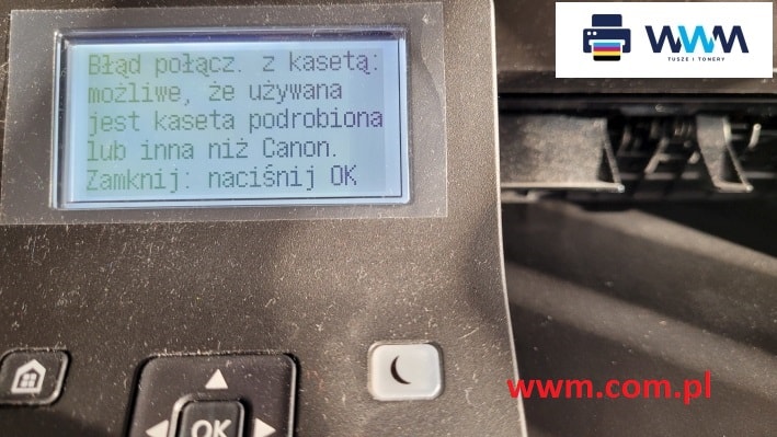 Panel drukarki canon LBP 223DW