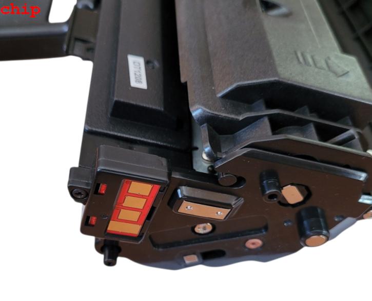 chip zainstalowany w kasecie
